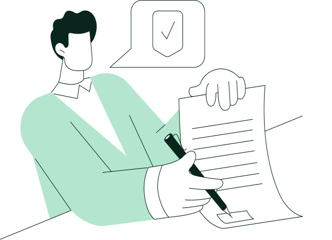 Customer support illustration